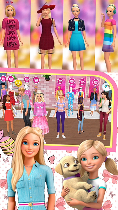 芭比梦想豪宅游戏截图1