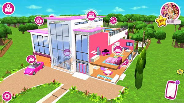 芭比梦想豪宅游戏