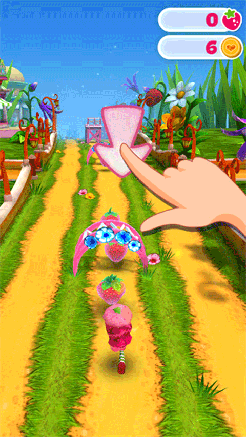 草莓女孩跑酷免费