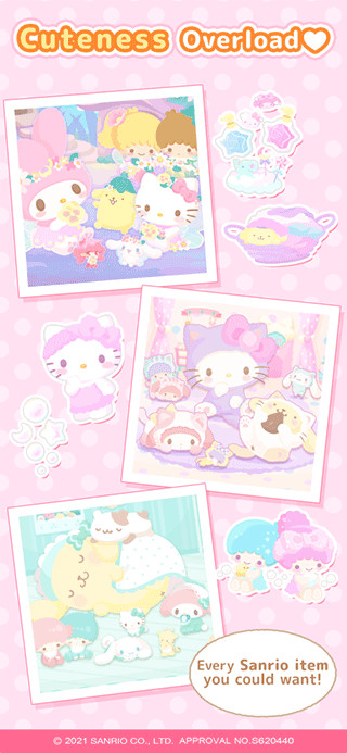 三丽鸥明星的微笑小镇国际服1