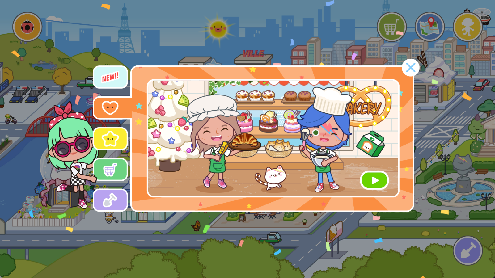 米加小镇世界面包店