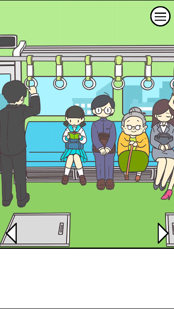 地铁上抢座是绝对不可能的