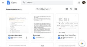 谷歌文档中文版