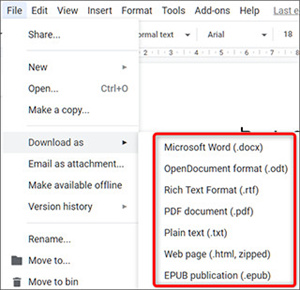 谷歌文档中文版