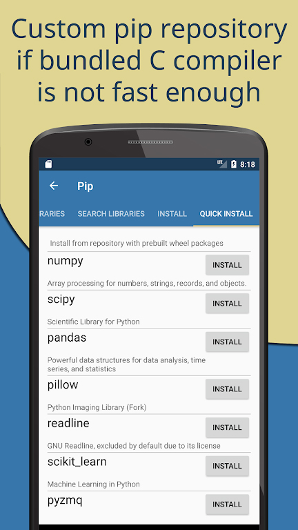 PyDroid3截图3
