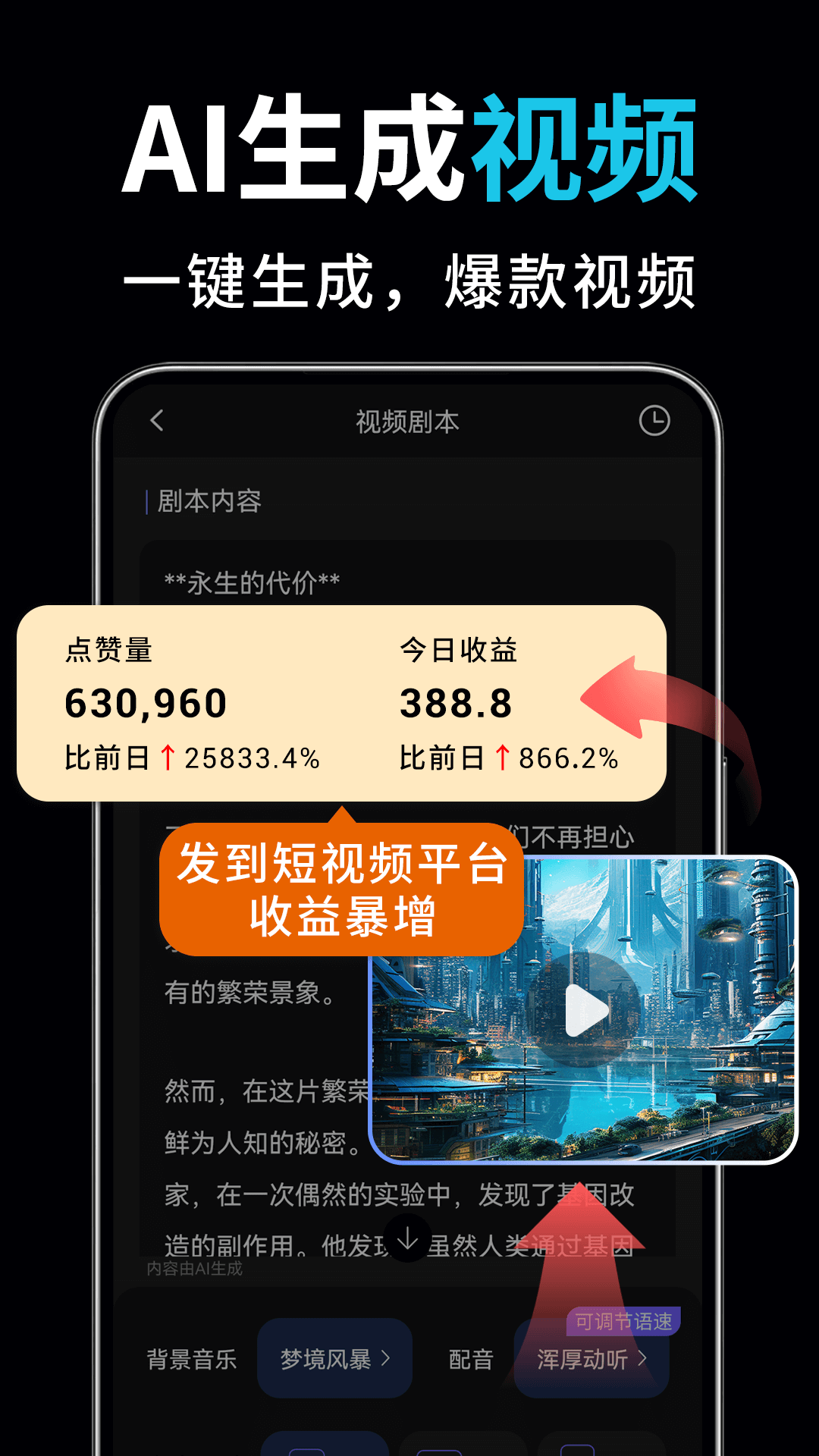 AI绘图写作精灵免费版截图0