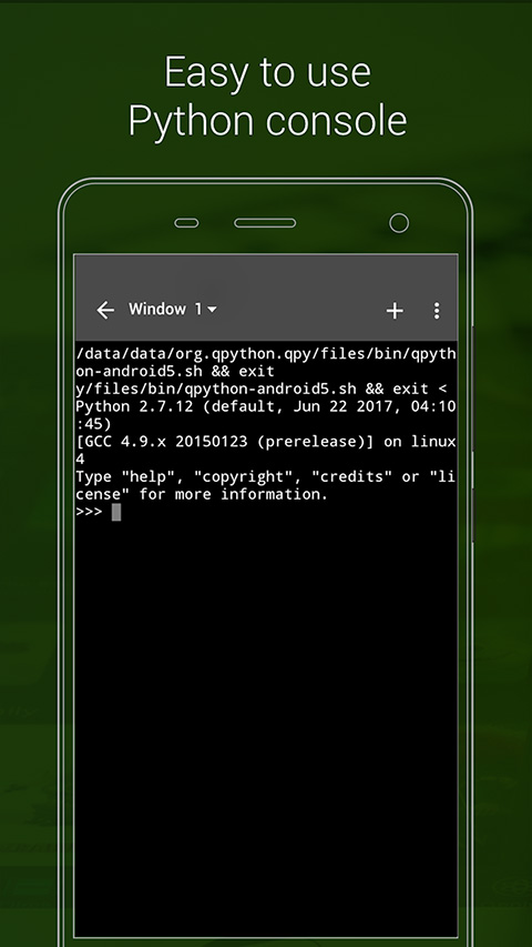 qpython3截图2